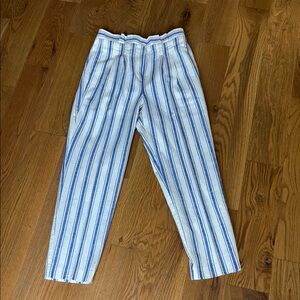 2/$35 Boden// high waisted linen pants, size 10L
